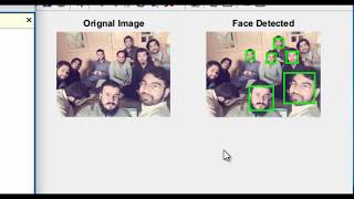 MatLab Image Processing Face Detection Fast Coding