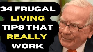 34 FRUGAL LIVING TIPS That REALLY WORK👍. Warren Buffett’s Saving Money Habits.