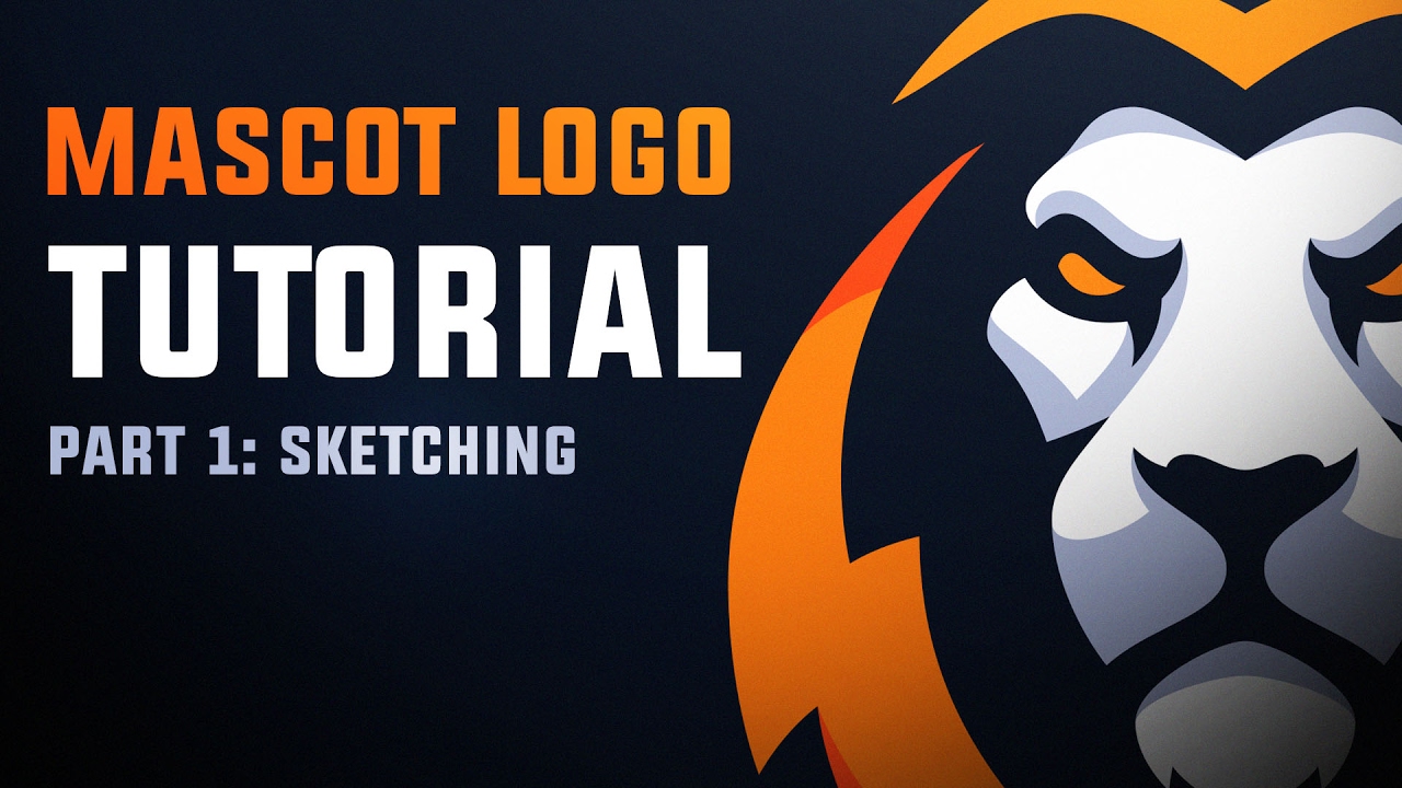 Mascot Logo Tutorial 1 | Sketching With DaseDesigns - YouTube