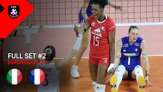 FULL 2nd SET: Italy vs France I CEV EuroVolley 2023 Quarterfinals I Christmas Special