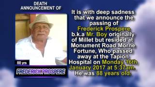 Frederick Prospere short