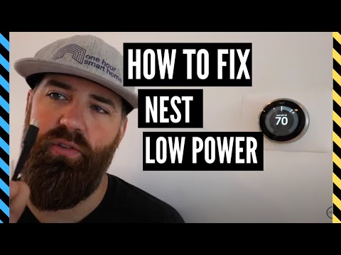 How To Fix Nest Thermostat Low Power Issues