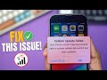 How to Fix Cellular Update Failed After Updating iPhone | Resolve Cellular Update Issue