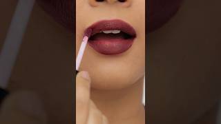 Best Matte Lipstick For Monsoon☔| Lakme Forever Matte Liquid Lip Color| Nykaa Swatch Library #shorts