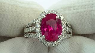 Burma Ruby Ring 5.06 carats