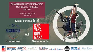 Strasbourg - Noisy-le-Sec : Championnat de France Mixte 2024 - Demi-finale