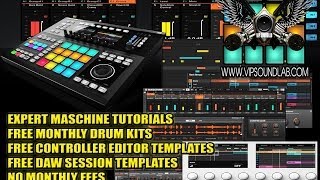 VIP SOUNDLAB FL STUDIO 10 MIDI Integration with the Maschine Controller+VST Import+MIDI Template