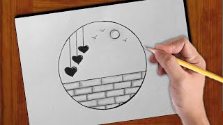 Pencil Drawing||Circle Drawing||Easy Circle Drawing||Easy Circle Science||Drawing in Circle||