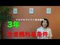 サロンが3年 生き残れる条件　youtubeアロマセラピスト育成講座