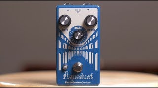 Earthquaker Devices Aqueduct Vibrato | CME Gear Demo | Sam Porter