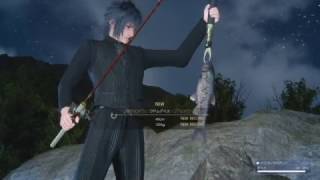 FF15 ノクトの釣りギャラリー058匹目「ワドムデイス」出現条件と簡単に釣りあげる方法