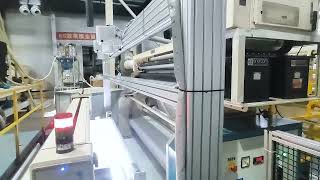Our surface defect detection system for thin films has been successfully installed and commissioned.