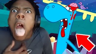 ISHOWSPEED REACTS HAPPY TREE FRIENDS
