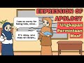 Cara Meminta Maaf dalam Bahasa Inggris | Expressions of Apology