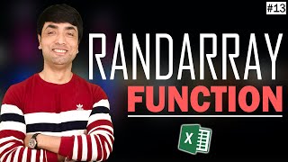 RANDARRAY Function in Excel | Generate Random Numbers using RANDARRAY Formula