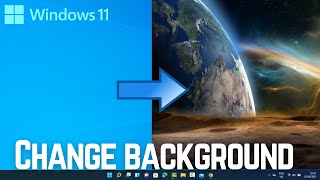 How to Change Your Windows 11 Wallpaper | How To Change Desktop Background image in Windows 11