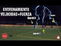 Entrenamiento Velocidad + Fuerza | Speed ​​+ strength training | Fútbol base | TWJ