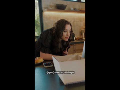 AI assistant biographer Kat Dennings never knew she needed #shorts