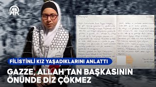 Gazzeli çocuk: Cumhurbaşkanı Erdoğan'a, destekleri için teşekkür ediyorum