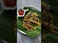 Ide Kreatif Foto Makanan Dengan Daun Pisang #shorts #food #photography