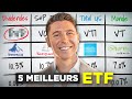 Les 5 meilleurs ETF à conserver à vie (PEA et CTO)