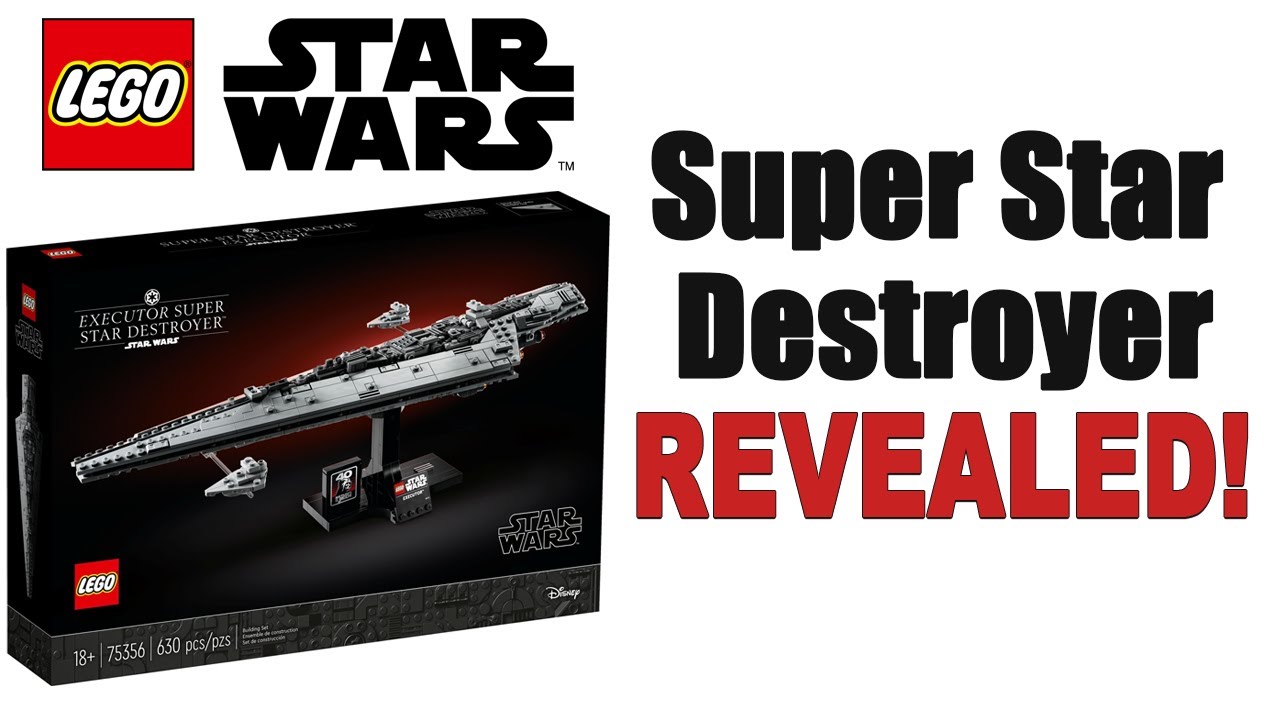 LEGO Star Wars Super Star Destroyer OFFICIALLY REVEALED! - YouTube