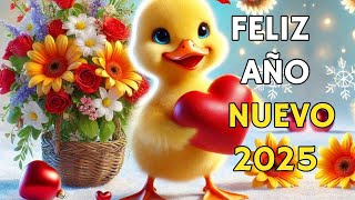 FELIZ MIÉRCOLES FELIZ AÑO NUEVO 2025 MENSAJE DE BUENOS DÁIS