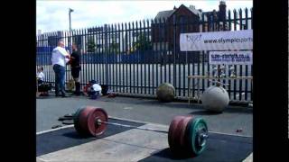 Tom Martin 330kg deadlift