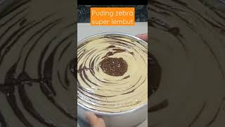 Resep puding zebra super lembut #shorts #puding #viral #resepkuebasah