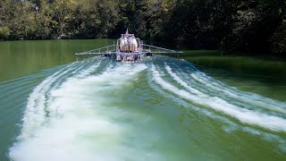 Willow Springs Lake alum treatment [video]