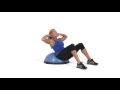 bosu sit up