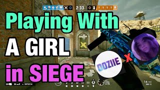 Playing with a GIRL in Rainbow Six Siege