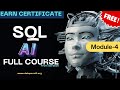 Module-4 | SQL + AI Full Certification Course by  DataPencil #datapencil #sql #sqlcourse #datatypes