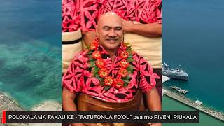 Fatu fonua fo’ou mo Piveni Piukala.