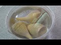 たけのこのゆで方（あくの抜き方・下処理） how to boil bamboo shoots takenoko