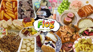 [FOOD-VLOG]So much delicious foods in the world! Never ending of my b-day! ❤mukbang❤