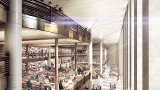 New York Public Library design by Foster + Partners ( HD )