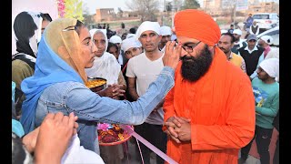 तेरे दर उते आ गए हां पीछे हटया नई जांदा | Satsang Khuian Sarwar,(Punjab) Krishan Sandrana 24-2-2022