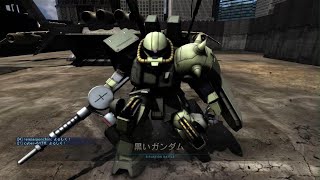 【バトオペ2】黒いガンダム👶🏿ハイザック(マシンガン)【PS5 】