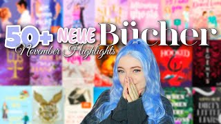 mein Geldbeutel schreit 😭 50+ neue Bücher im November Teil 1 | BUCH NEUERSCHEINUNGEN November 2024 📚