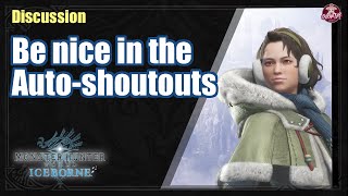 Be nice in auto-shoutouts (Discussion)