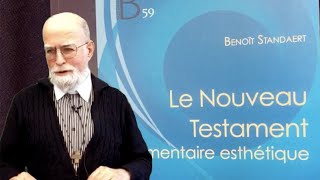 Commentaire esthétique de la Bible. Par Benoit Standaert OSB