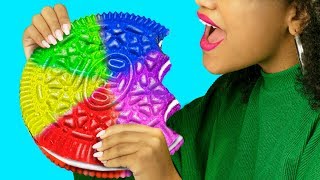 8 Diy Giant Unicorn Food Vs Miniature Food / Amazing Unicorn Dessert Recipes