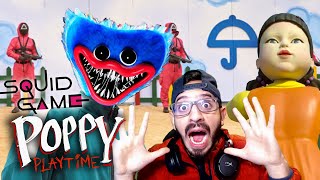 HUGGY WUGGY EN EL JUEGO DEL CALAMAR | Poppy PlayTime in Squid Game | Juegos Luky