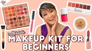 AFFORDABLE, SULIT, AT BEGINNER-FRIENDLY KIKAY KIT | DRUGSTORE MAKEUP KIT | MAE LAYUG