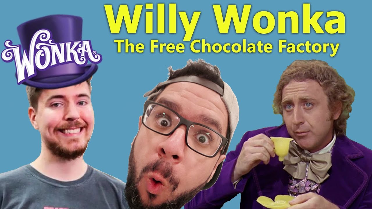 Reacting To MrBeast - I Built Willy Wonka's Chocolate Factory! - YouTube