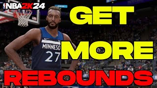 How To Get More Rebounds in NBA 2K24