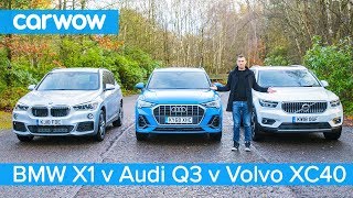 Audi Q3 vs BMW X1 vs Volvo XC40 - which is the best posh small SUV?