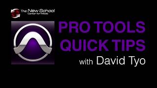 Pro Tools Quick Tips - Commit Plug in