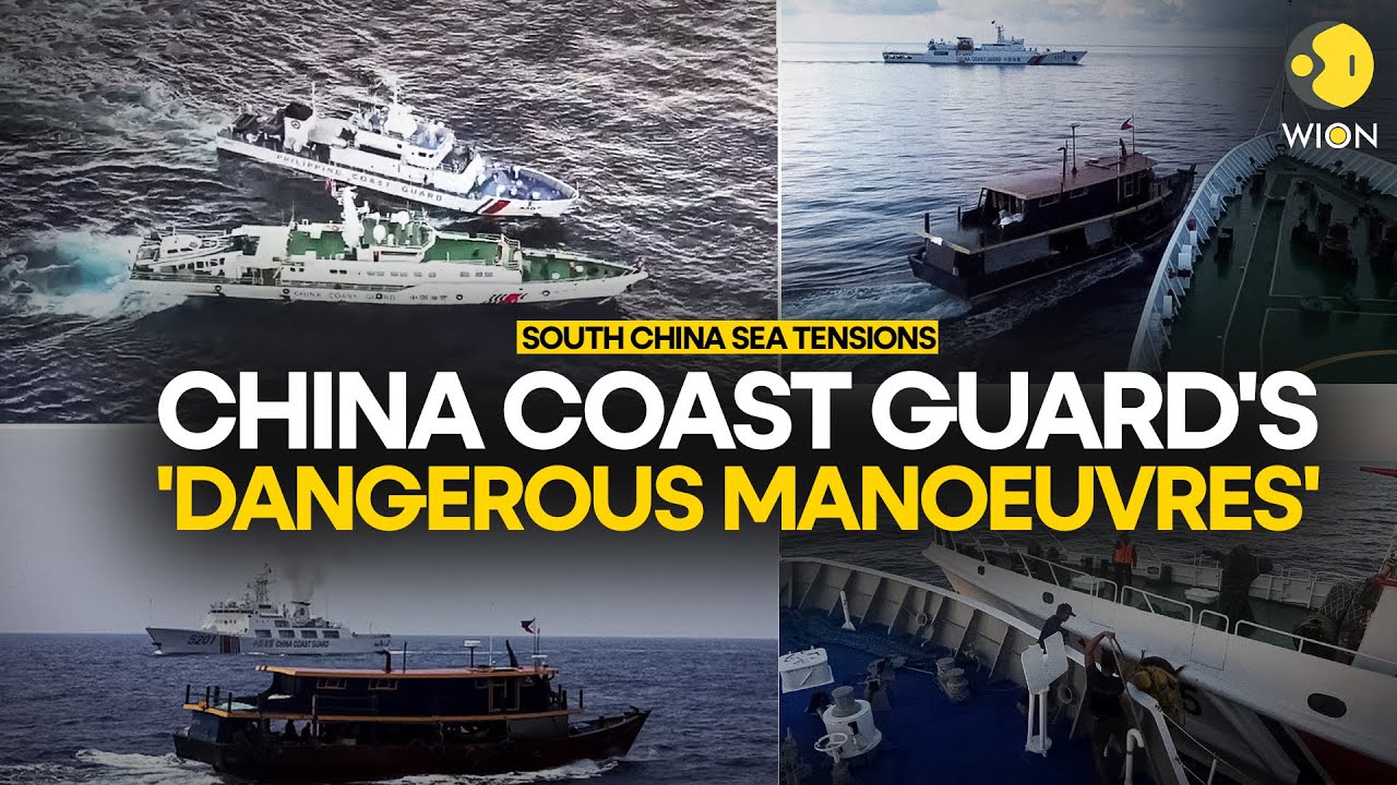 China-Philippines Tensions: China Coast Guard's 'dangerous Manoeuvres ...